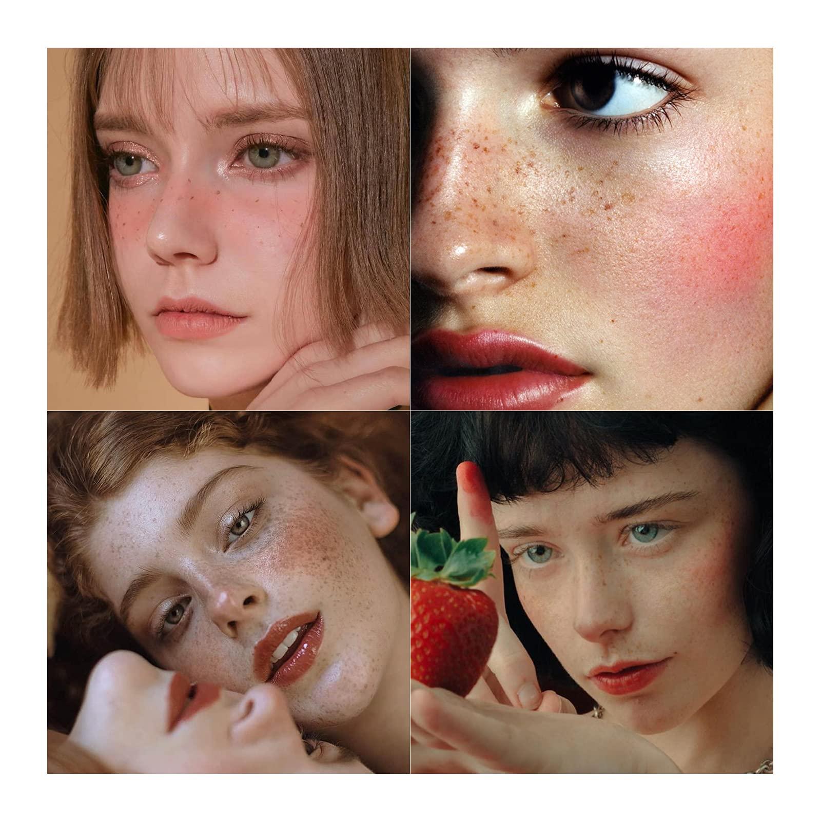 MAEPEOR MAEPEOR Freckle Pen Natural Faux Freckles Makeup Pen Waterproof Longlasting Soft Dot Sopt Pen Create Natural Sunkissed Skin for Beginners or Professional (Light Brown)