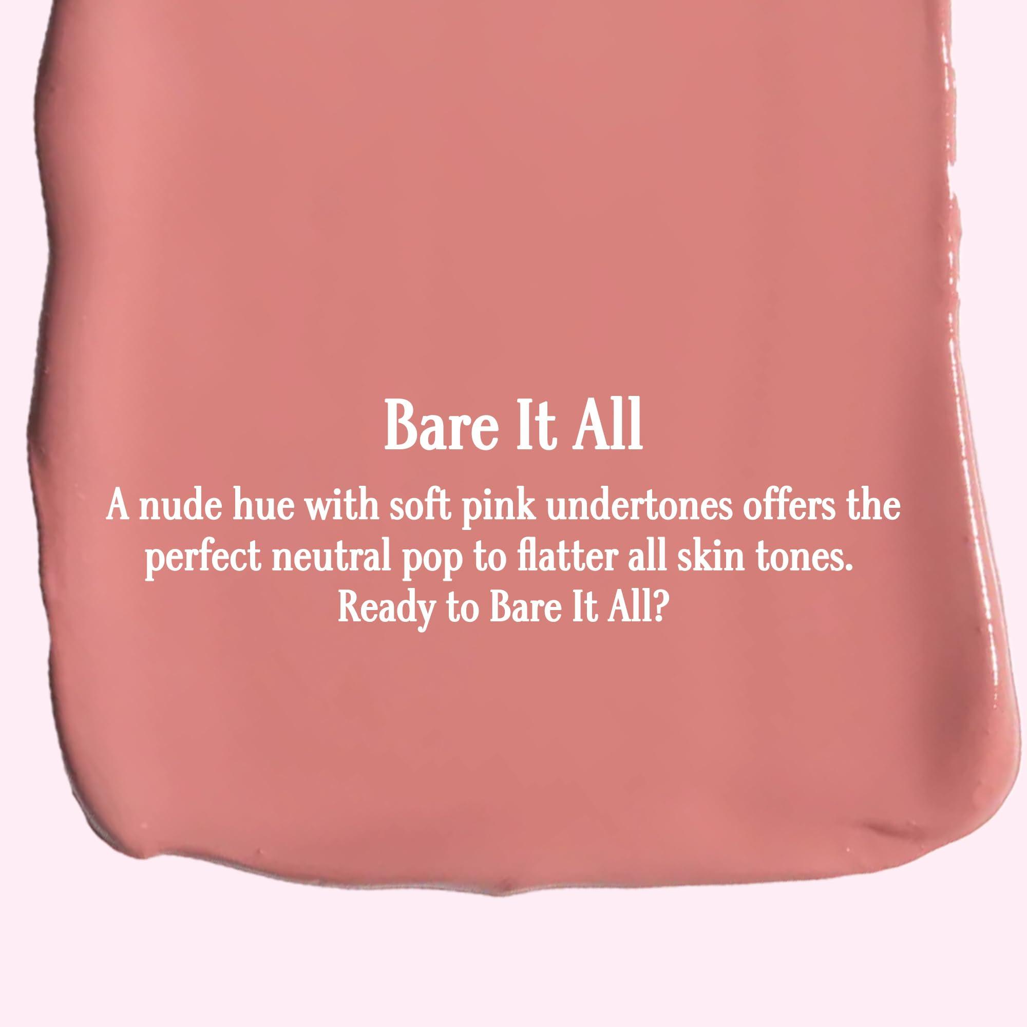 Gerard Cosmetics Gerard Cosmetics HydraMatte Liquid Lipstick Bare It All, Mauve Lipstick with Matte Finish, Long Lasting and Non Drying, Super Pigmented Fully Opaque Lip Color