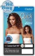 Outre Outre Synthetic Quick Weave Wet & Wavy Half Wig - LOOSE CURL 18” (2T1/425)