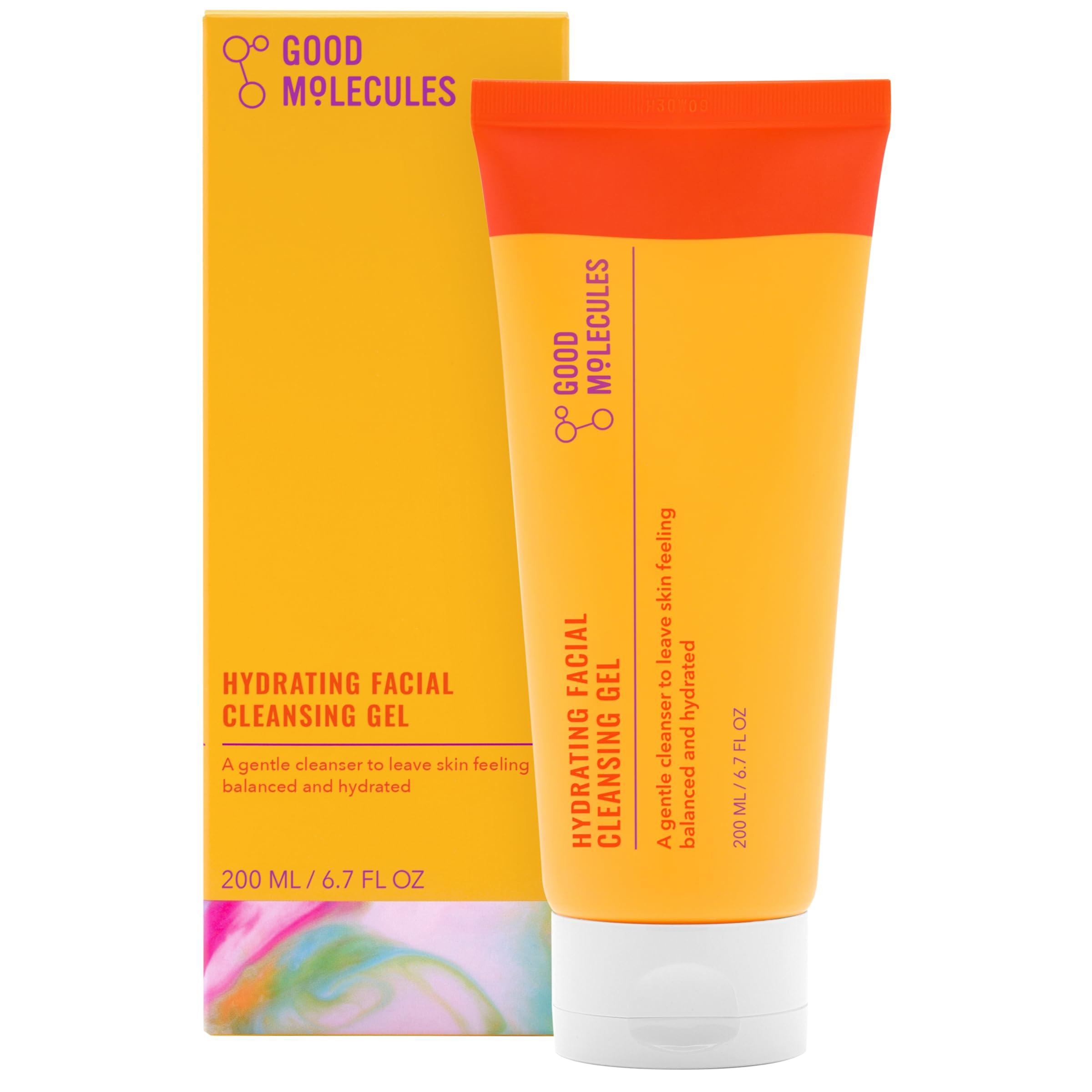 Good Molecules Good Molecules Hydrating Facial Cleansing Gel - Face Wash with Rosewater and Pineapple - Skincare for Face, Brighten, Cleanse and Moisturize