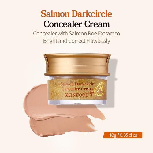 SKIN FOOD since 1957 SKINFOOD Salmon Dark Circle Concealer Cream #2 - Concealer for Dark Circles - Under Eye Concealer for Dark Spots and Wrinkles - Full Coverage Under Eye Concealer - 0.35 Oz/10 g (Salmon Beige)