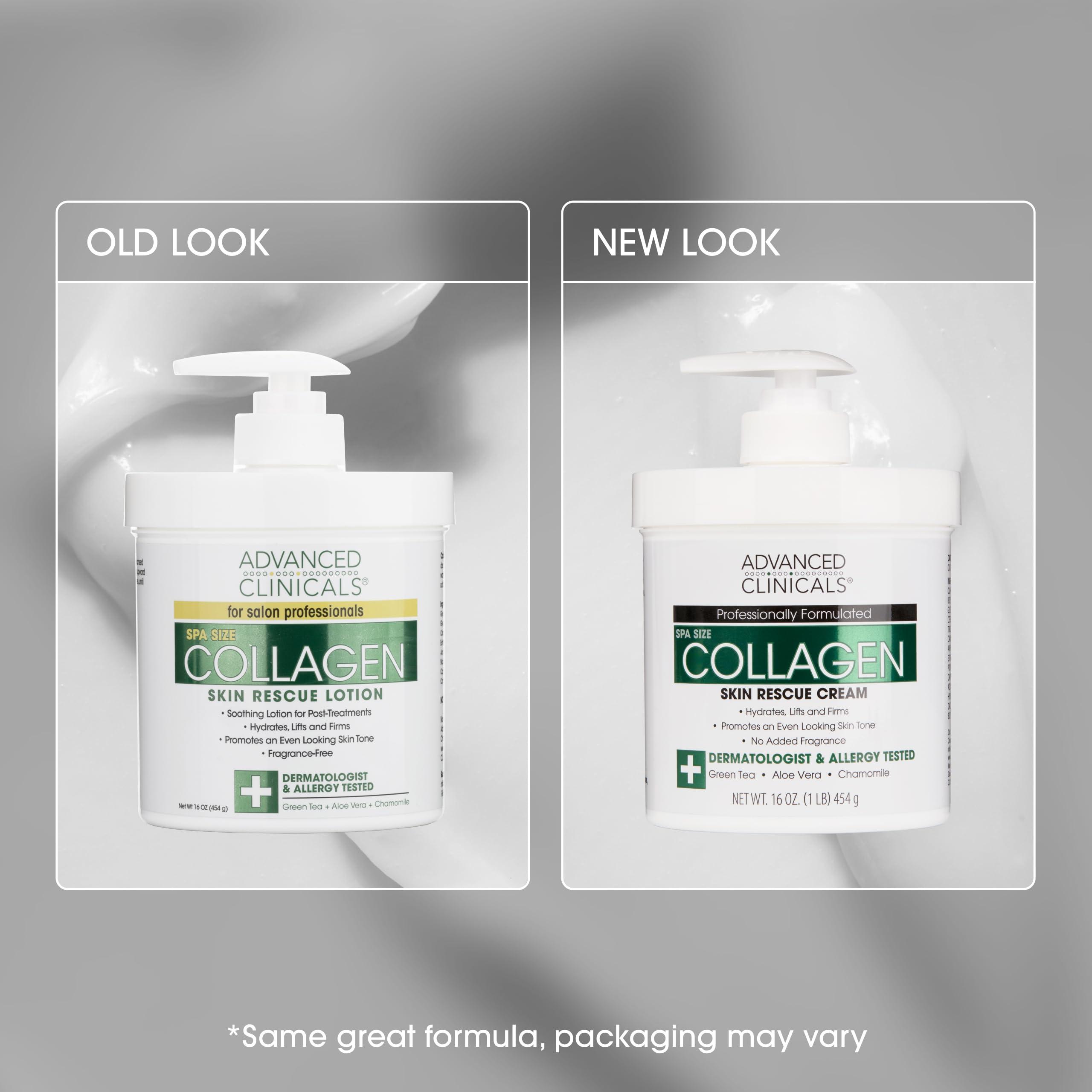 Advanced Clinicals Advanced Clinicals Collagen Skin Rescue Lotion