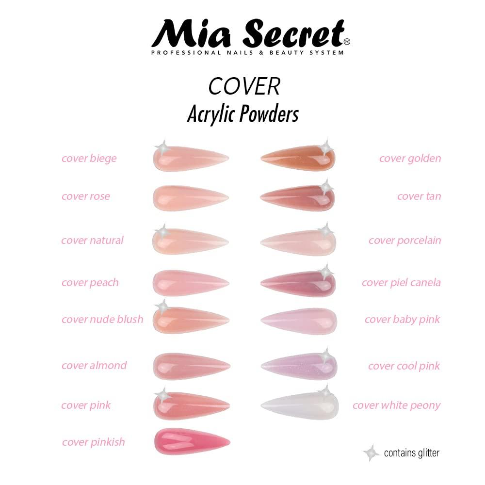 Mia Secret Mia Secret Cover Nude Blush Acrylic Powder 1oz