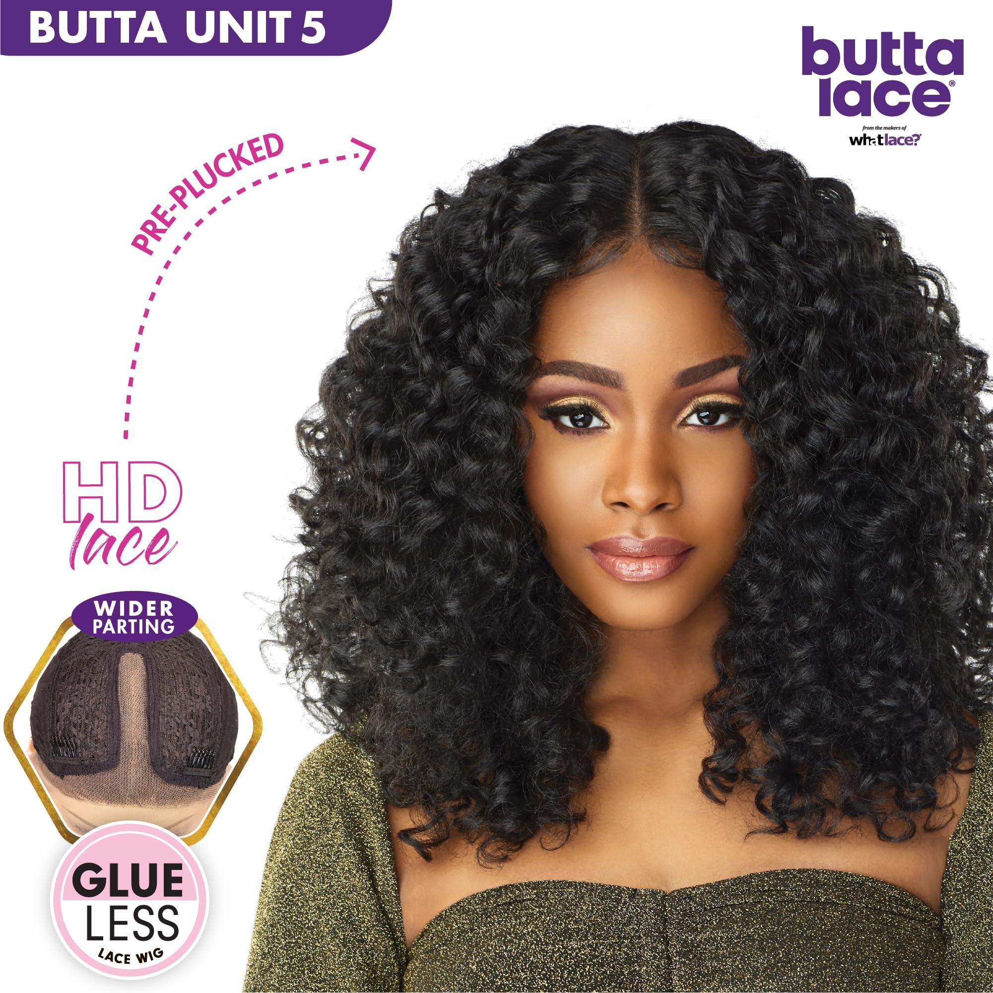Sensationnel Sensationnel Butta lace wigs - unit 5 extra wide 5 inch deep parting synthetic preplucked hairline glueless lacefront (T4/WINE)