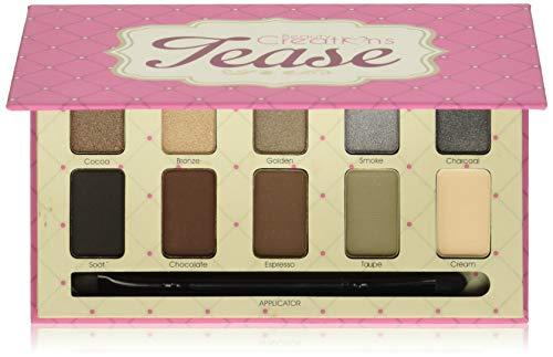 Beauty Creations TEASE Eyeshadow Palette - Beauty Creations TEASE Tone Shadows with Brush Palette
