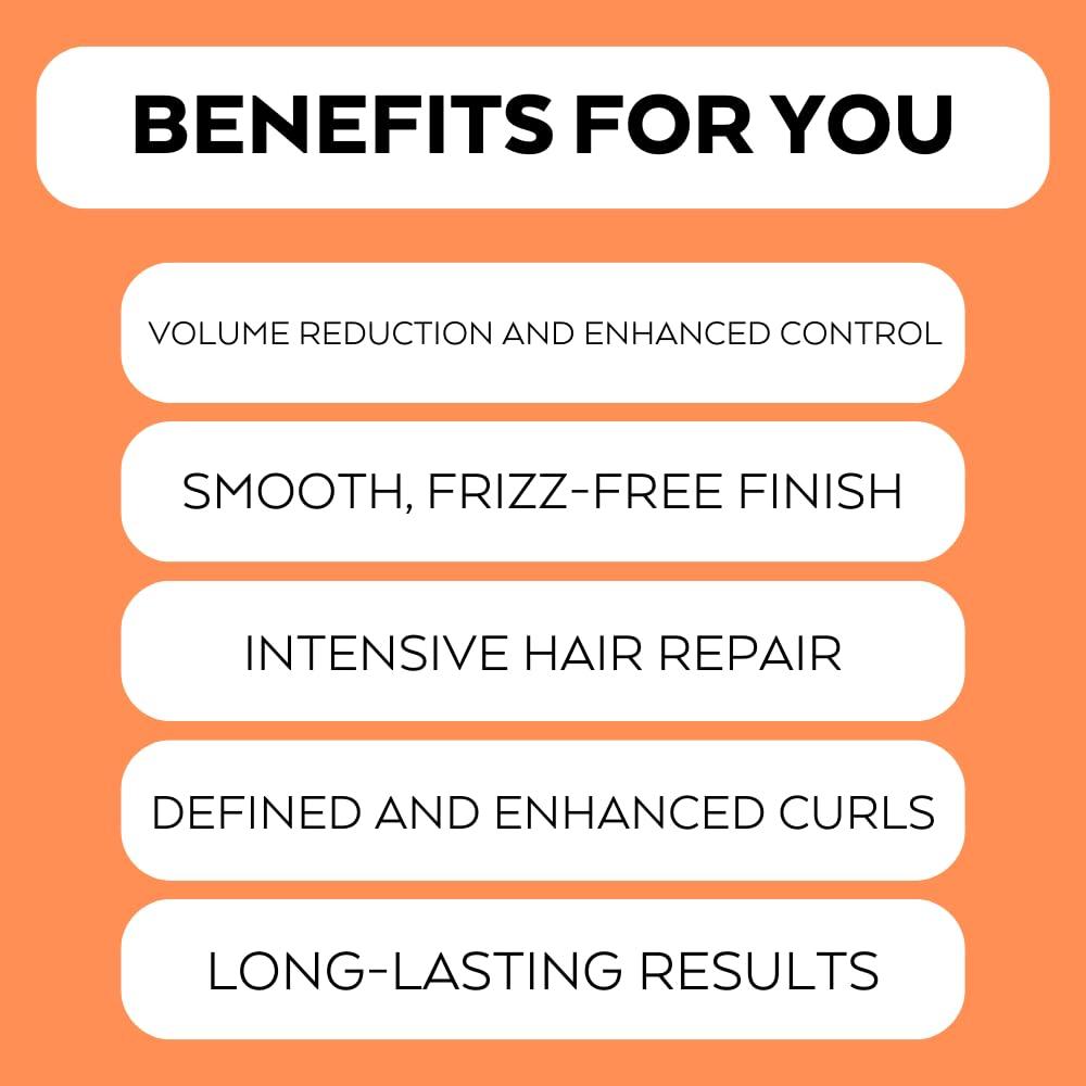 Coiffer Coiffer Euphoria Argan Crystallization and Sealant for Hair, Less Volume, Smooth Strands, No Frizz and More Hydratation, Perfect for Curly Hair, Hair Reconstrution, 16 oz (500g)