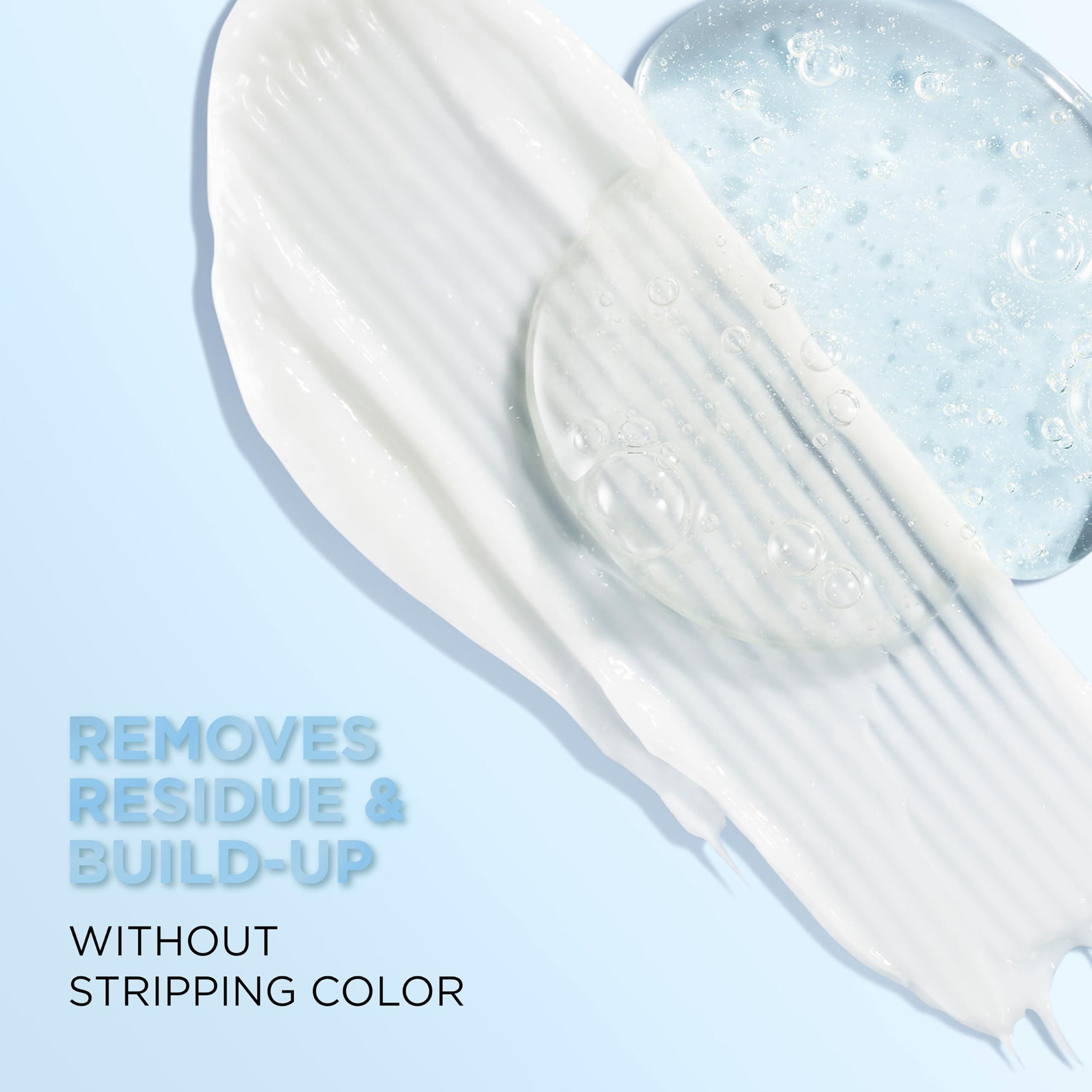 LOral Paris LOral Paris Clarify and Restore Sulfate Free Shampoo and Conditioner Set with Antioxidants for Hard Water Exposure and Styling Build-up, EverPure, 1 Hair Care Kit