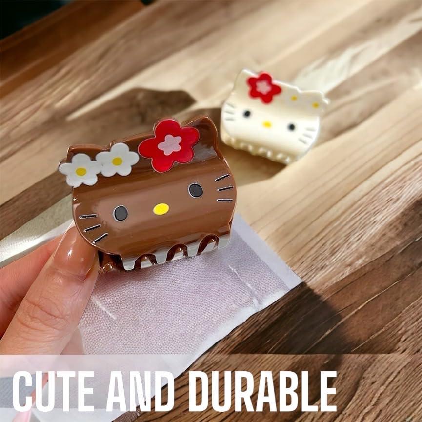 KOZUKI KOZUKI Anime Hair Clip - Hawaiibrown Kawaii Hair Style Japanese Hair Claw - Cute and Durable Hair Claw for Women and Girls - 1 Count