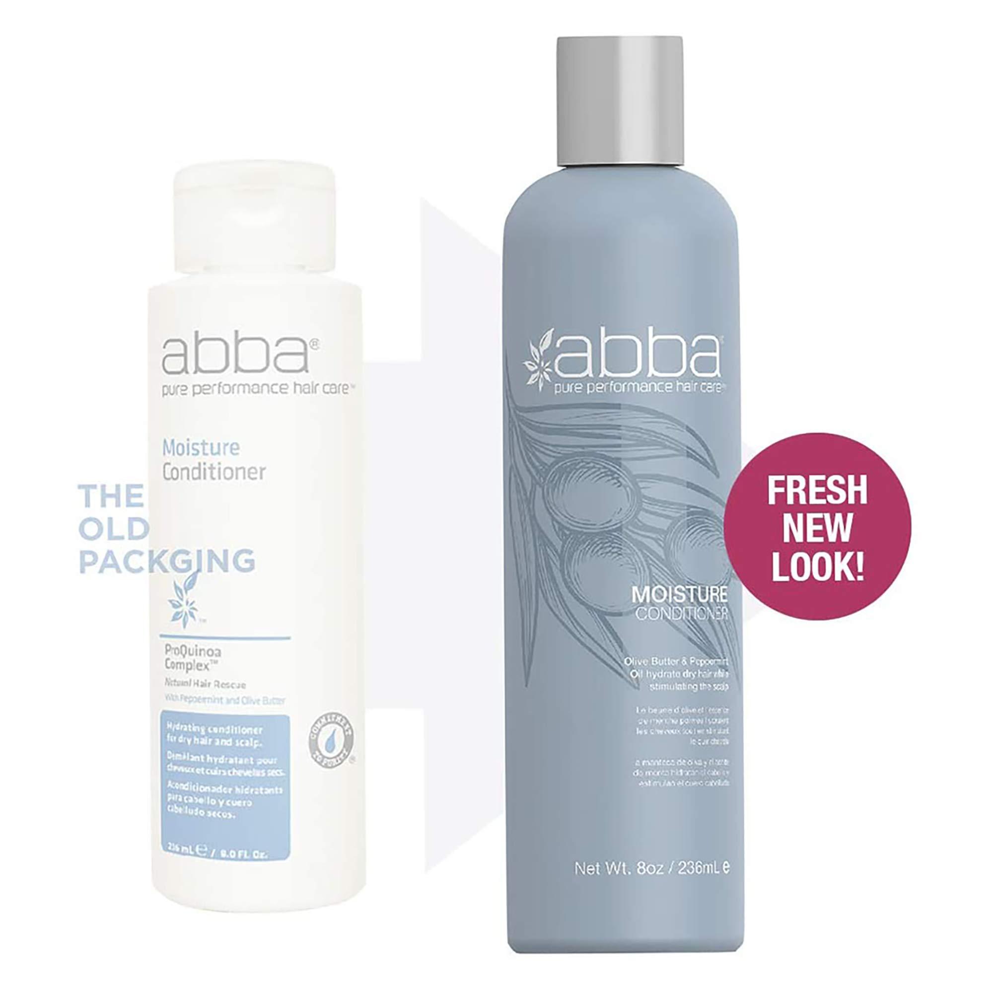 ABBA ABBA Moisture Conditioner, Olive & Peppermint Oil, 32 Fl Oz (Pack of 1)