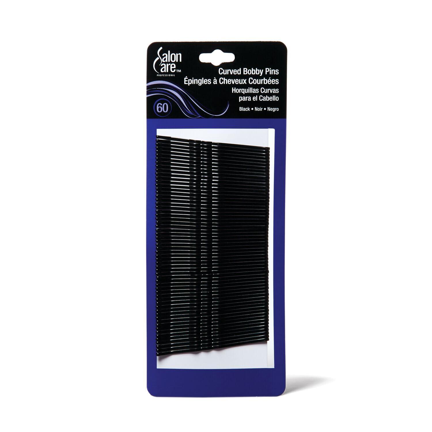 Salon Care Salon Care Curved Bobby Pins Black Black