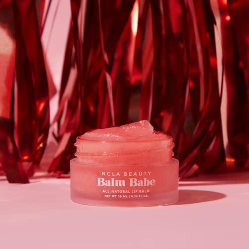 NCLA BEAUTY NCLA - Natural Balm Babe Lip Balm | Vegan, Cruelty-Free, Clean Skincare (Pink Champagne)
