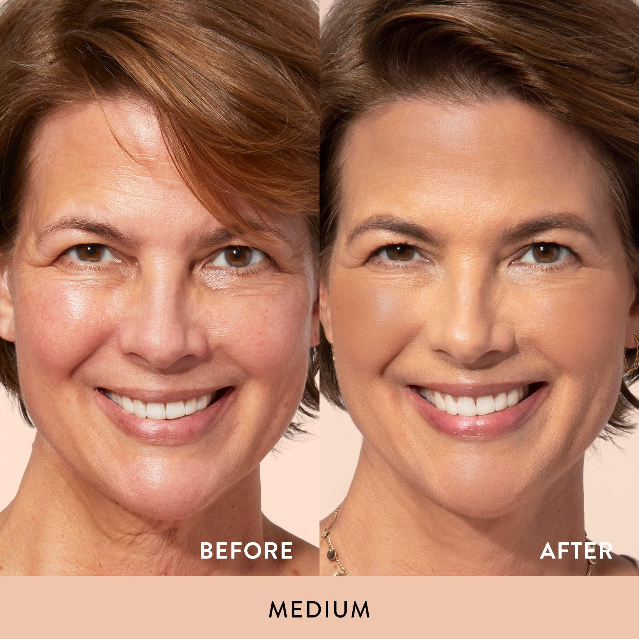 LAURA GELLER NEW YORK LAURA GELLER NEW YORK Baked to Go Trio: Balance-n-Brighten Foundation, Light + Blush-n-Balance Blush, Tropic Hues + Bronze-n-Brighten Bronzer, Medium - Travel Size