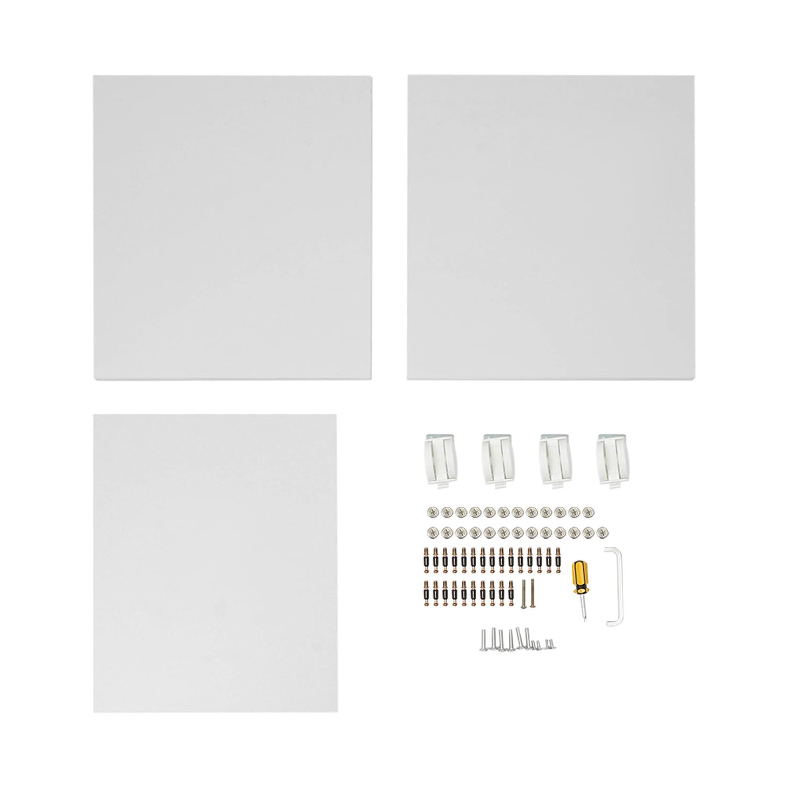 FFanhia FFanhia Portable Pedicure Cart with Wheels and Drawer, Foot Bath Stool with Shelf for Manicure Massage Salon - White