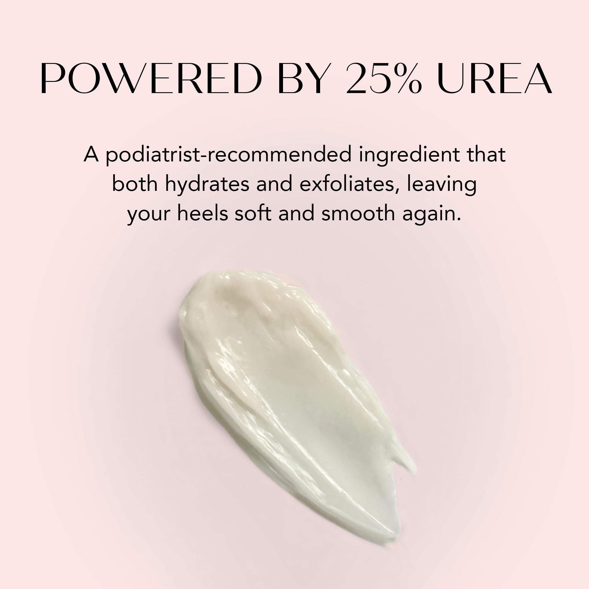 Mika Vie Foot Cream for Dry Cracked Heels | 25% Urea Cream for Feet with Vitamin E | Foot Moisturizer & Cracked Heel Treatment | Naturally Scented, Paraben and Phthalate Free