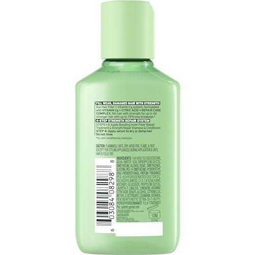 Garnier Garnier Fructis Hair Filler Strength Repair Serum Treatment with Vitamin Cg, Hair Serum for Weak, Damaged Split Ends, 3.8 Fl Oz, 1 Count