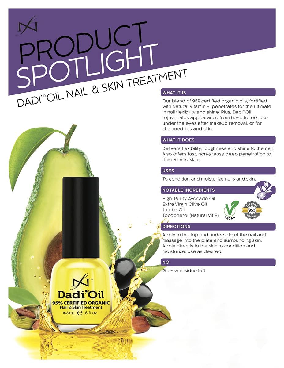 Famous Names Dadi Nail Cuticle Skin Oil Treatment (15 ml / 0.5 Fl Oz.)
