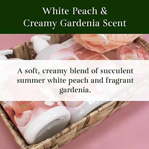 Camille Beckman Camille Beckman Glycerine Hand Therapy Cream, White Peach & Creamy Gardenia, 6 Ounce