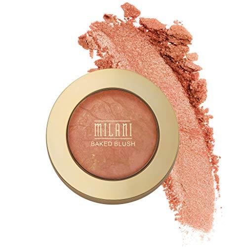 Milani Milani Baked Blush - Bellissimo Bronze (0.12 Ounce) Cruelty-Free Powder Blush - Shape, Contour & Highlight Face for a Shimmery or Matte Finish