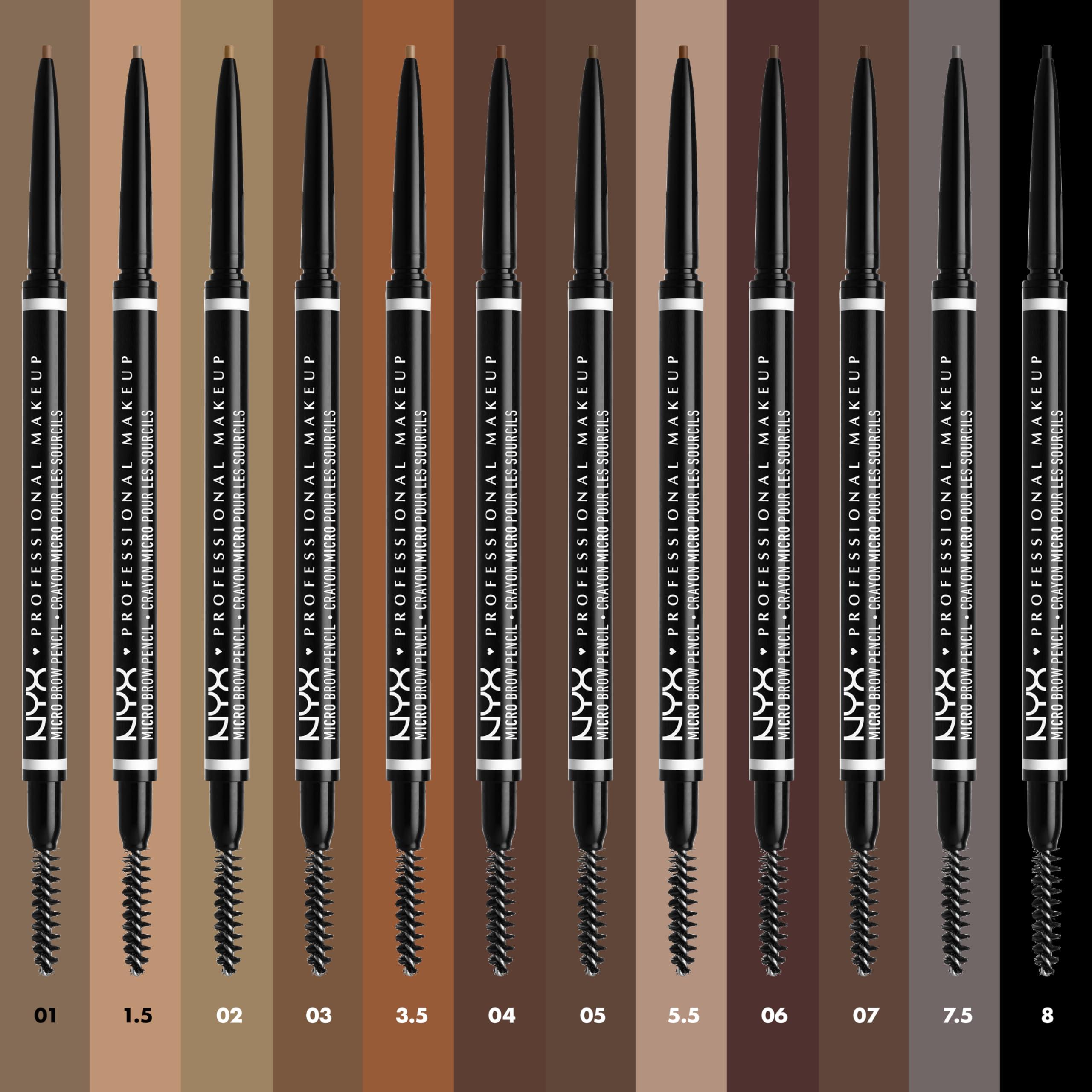 NYX PROFESSIONAL MAKEUP NYX PROFESSIONAL MAKEUP Micro Brow Pencil, Precise Eyebrow Pencil - Espresso