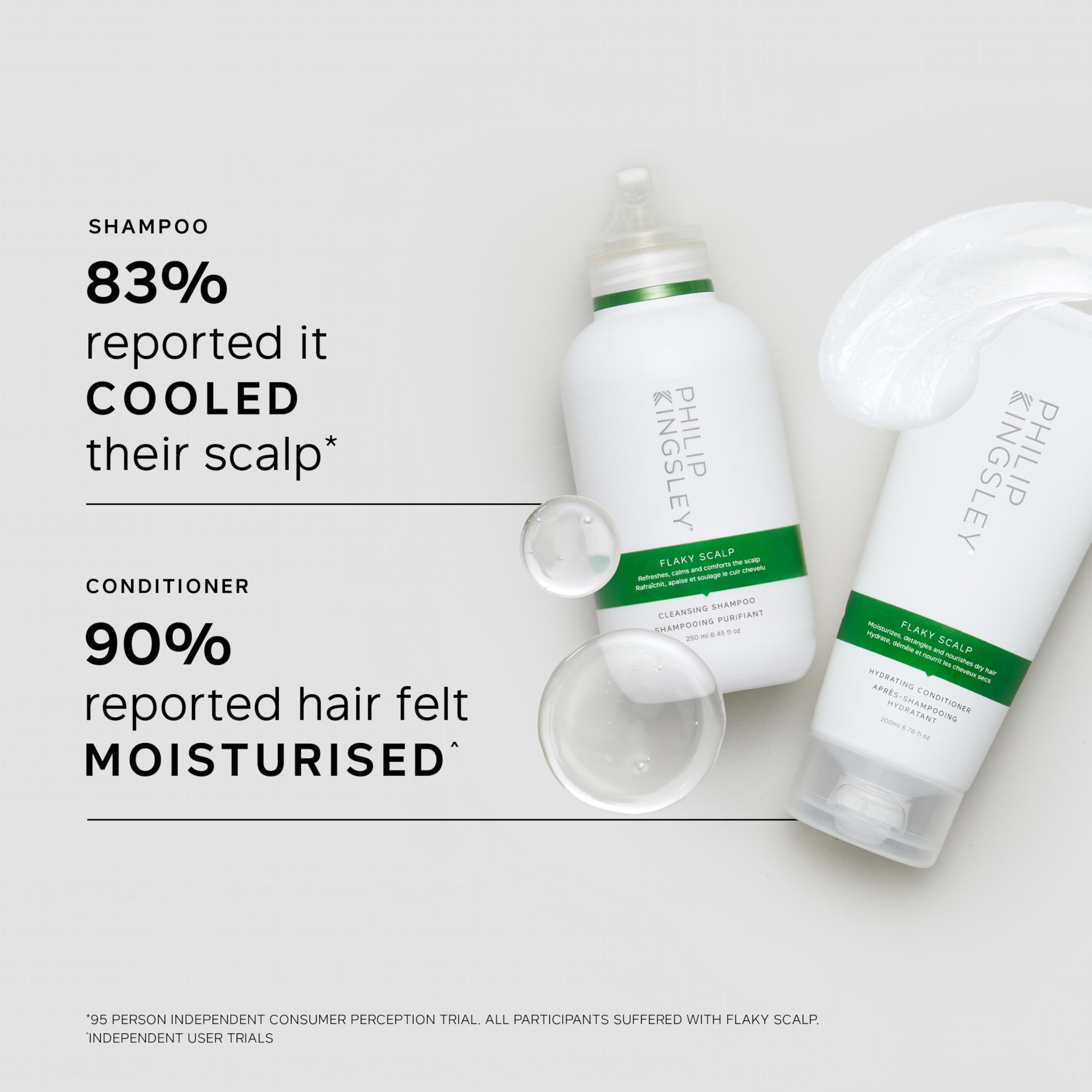 PHILIP KINGSLEY Flaky Scalp Shampoo and Conditioner Set for Dry Scalp Cleansing Hair Products Soothing, Soothes and Calms