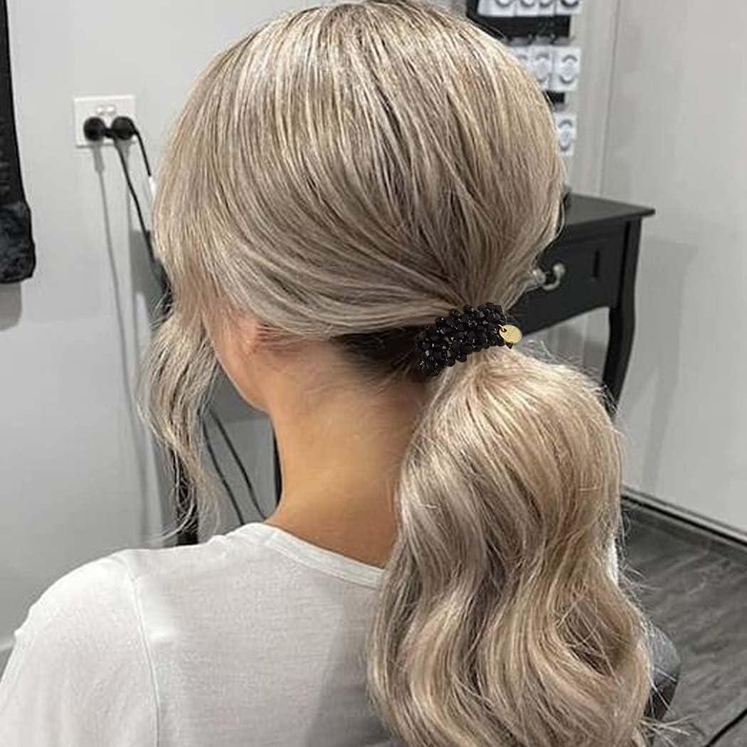 OMG Decor Cute Bunny Hair Clip,Acetate Hair Claw,Small Hair Clips for Women,Brown