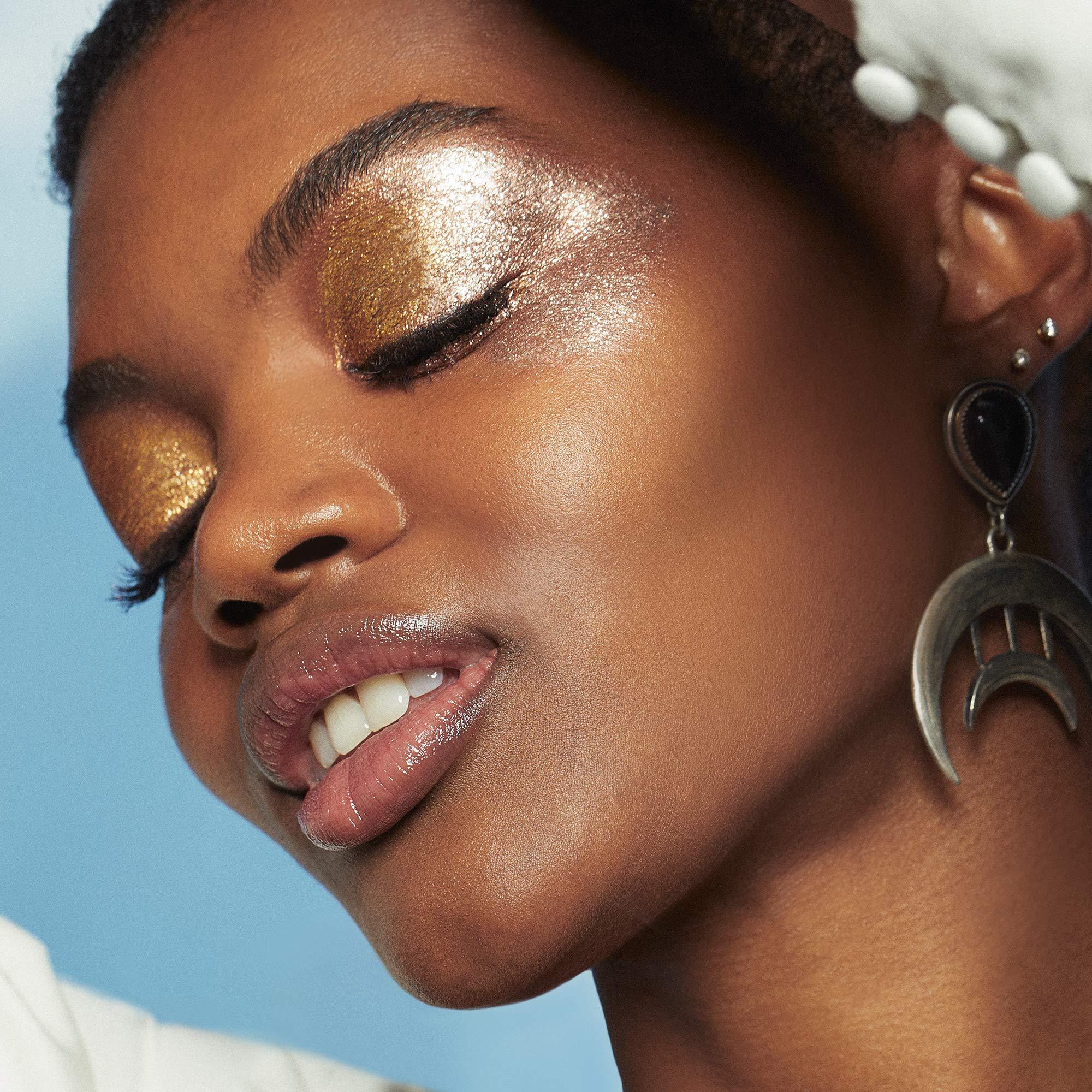 e.l.f. e.l.f. Liquid Glitter Eyeshadow, Long Lasting, Quick-Drying, Opaque, Gel-Based Eyeshadow For Creating High-Impact, Multi-Dimensional Eye Looks, Flirty Birdy, 0.10 Fl Oz