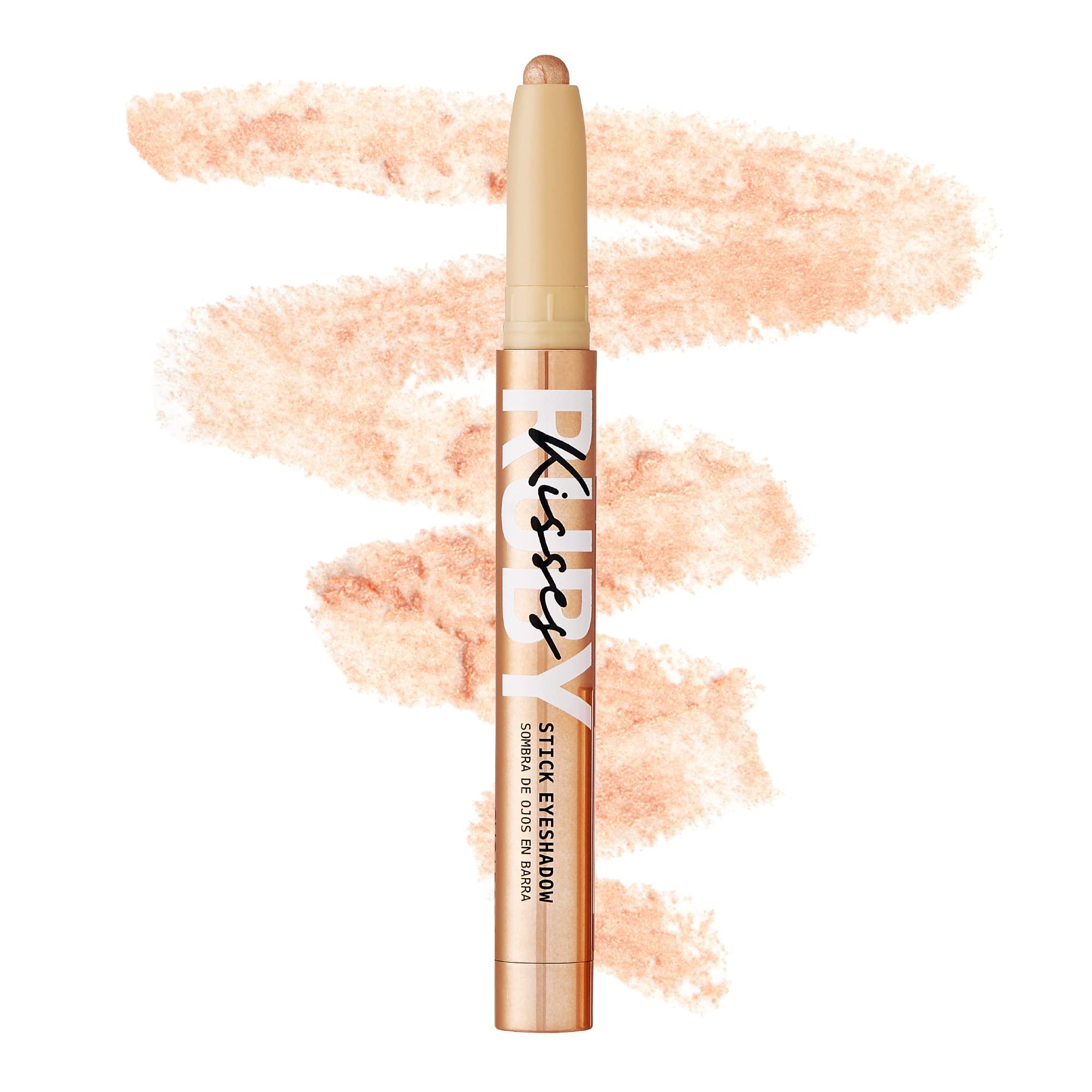 Ruby Kisses Ruby Kisses Eye Shadow Stick – Crème Eyeshadow Makeup Multi-Stick, Long-Lasting Pearl Shimmer Crayon, Metallic Glitter Eyeliner, Highlighter Eyeshadow Pencil, Sharpener Included (Pearl Glam)