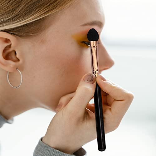 UorPoto UorPoto Eyeshadow Applicators Sponge Double Sided Reusable 5Pcs Professional Blendable Organic Foam Tip Makeup Eye Shadow Applicator Brush Set Washable