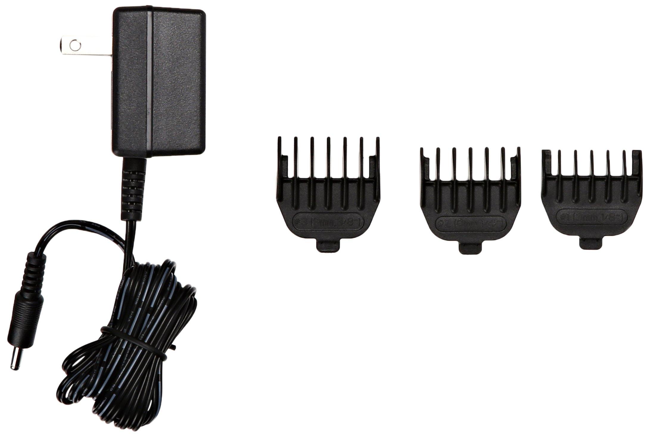 Remington Remington PG6015A Rechargeable Stubble and Beard Trimmer, Black (Pack of 2)