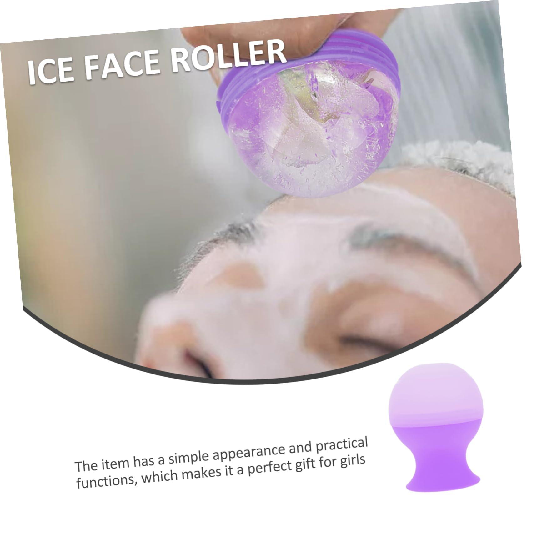 FOYTOKI FOYTOKI Ice Cube Tray Skin Care Massager Massage Tool Ice Face Cube Facial Massager Roller Skin Care Tools Face Tools for Skincare Skin Ice Roller Skincare Tools for Face Purple