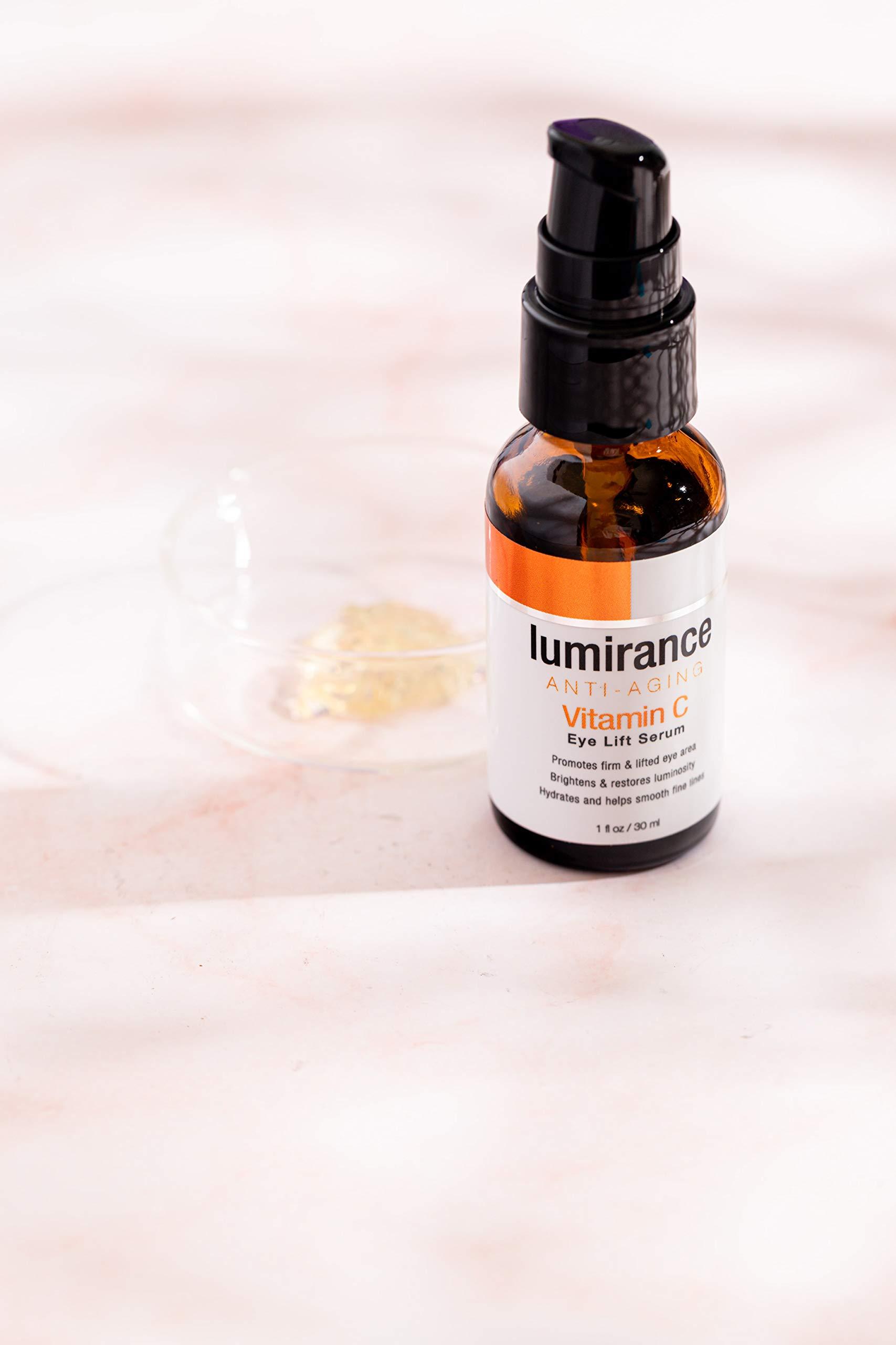 Lumirance Lumirance Vitamin C Eye Lift Serum, Minimizes the Look of Wrinkles and Crows Feet, Helps with Firming and Dark Circles, 30ml/1 fl oz