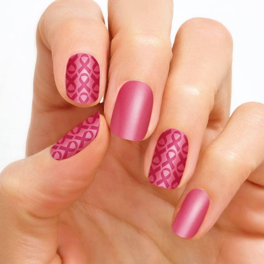 Color Street Pink Ribbon - Color Street Nail Strips, FDF194