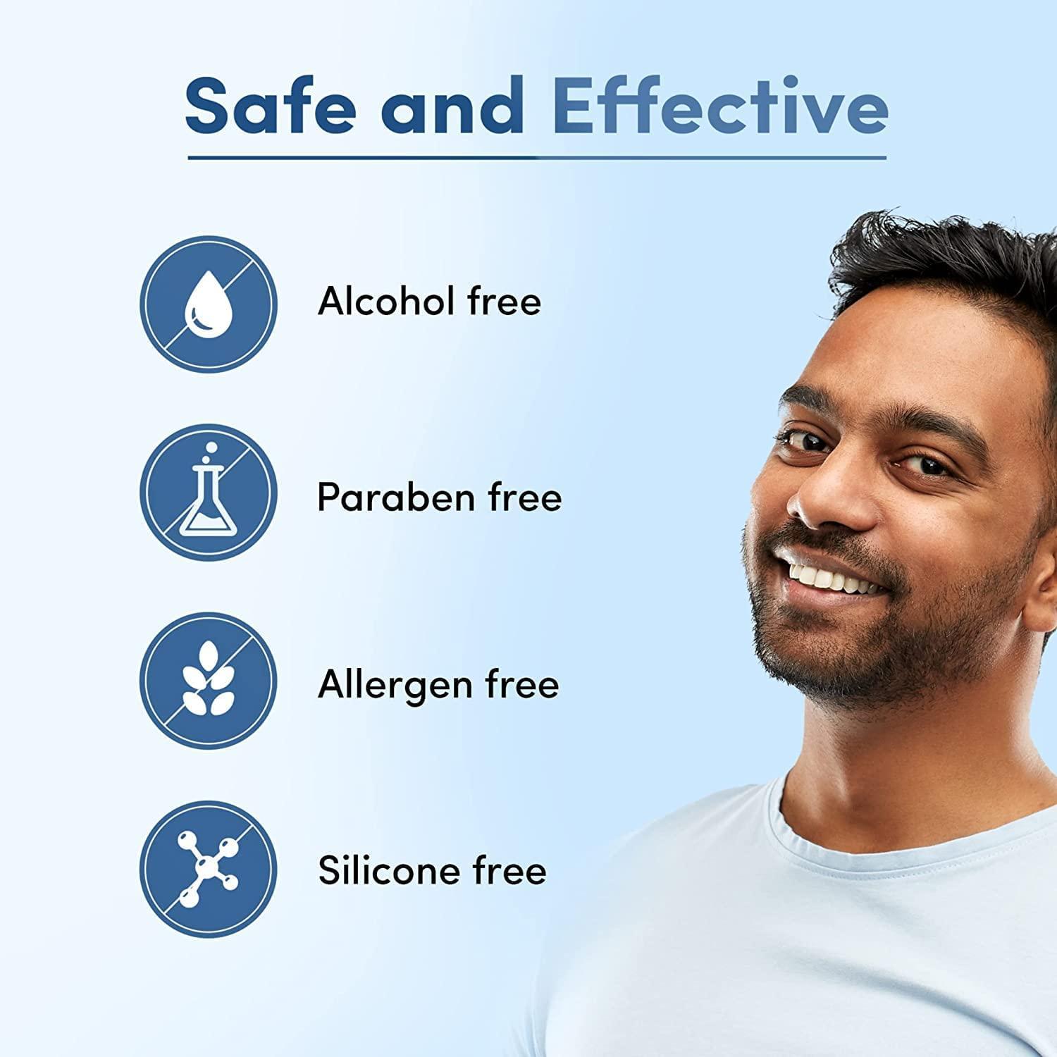 TARIN TARIN Man Matters DarkMax Hair & Beard Tonic 60 ml | 1% Darkenyl | Boosts Melanin Production for Naturally Pigmented, Healthy and Shiny Hair | Paraben Free, Silicone Free