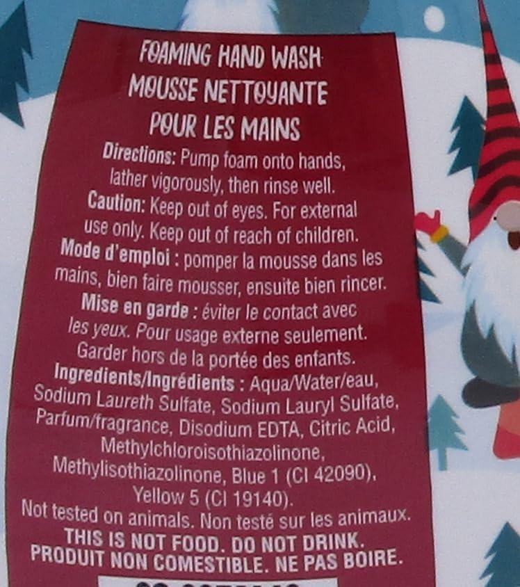 Generic Ivy and Castle Foaming Hand Wash -16.9OZ Pump Bottle Gnomes - Iced Berries Scent