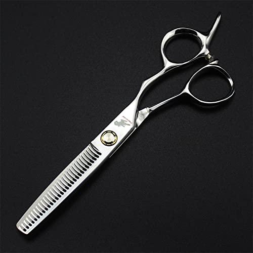 SAGEPL Hair Cutting Scissors, Hair Cutting Shears, 6.0" Hair Cutting Scissors Set, Barber Scissors, Sharp and Durable, for Barber Or Home Use, Plus Bonus Leather Case