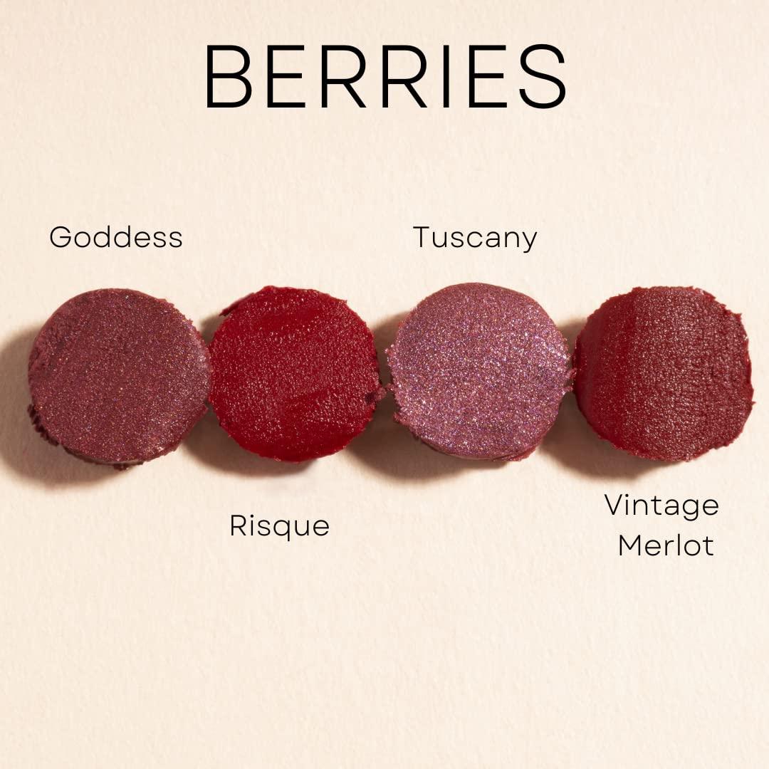 Honeybee Gardens Honeybee Gardens Truly Natural Long Lasting Lipstick, Paradise, Light Pink with Peach Undertones, Naturally Hydrating & Nourishing, Vegan, Gluten-Free & Cruelty-Free, 0.13 oz / 3.8 g