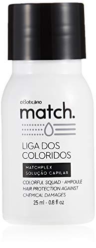 O BOTICARIO Boticario - Linha Match (Liga dos Coloridos) - Matchplex Solucao Capilar 25 Ml - (Boticario - Match (Color League) Collection - Matchplex Chemical Damages Protection Hair Solution Ampoule 0.8 Fl Oz)