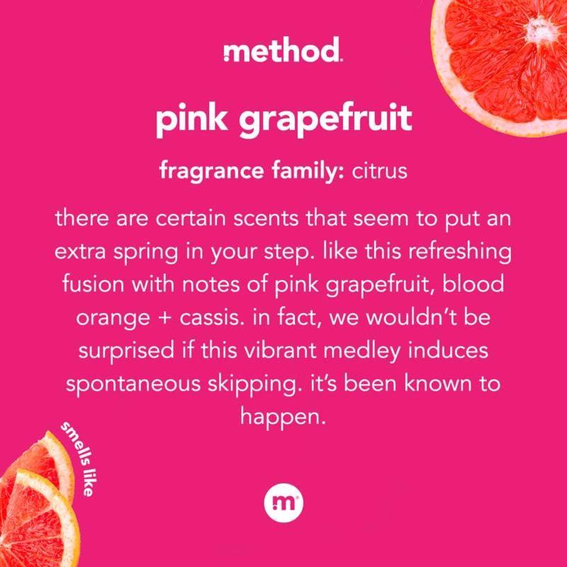 Method Method 00039 12 Oz Pink Grapefruit Hand Wash