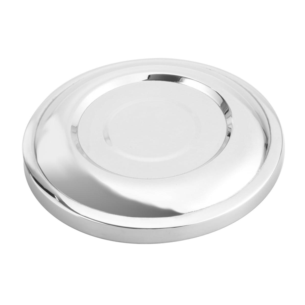 Didiseaon Didiseaon Shaving Mug with Lid Shaving Soap Bowl Shaving Bowl with Lid Shaving Cream Bowl Container with Lid Men Soap Shaving Scuttle Mens Shaving Soap for Men Containers with Lids Silver