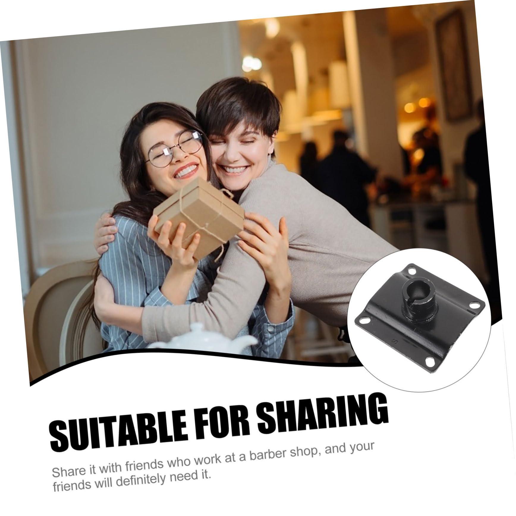 PRETYZOOM PRETYZOOM Barber Chair Accessories Office Chair Massage Salon Chair Chassis Replacement Barber Chair for Salon Heavy-Duty Barber Chair Barber Chair Parts Barbar Chair Connector Spa Metal