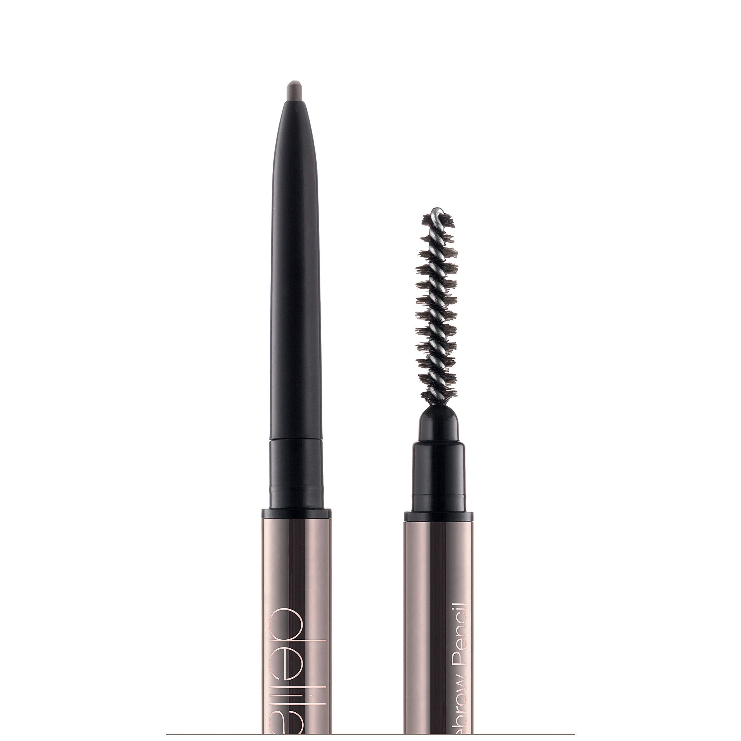 Delilah delilah - Retractable Eye Brow Pencil with Brush - Sable - Long-Lasting Defined Brows - Slim Shaped - All Day Wear - Vegan - Paraben Free - 0.002 Oz