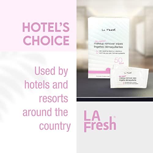 La Fresh La Fresh Makeup Remover Cleansing Face Wipes Case of 600ct Facial Towelettes with Vitamin E for Waterproof Makeup