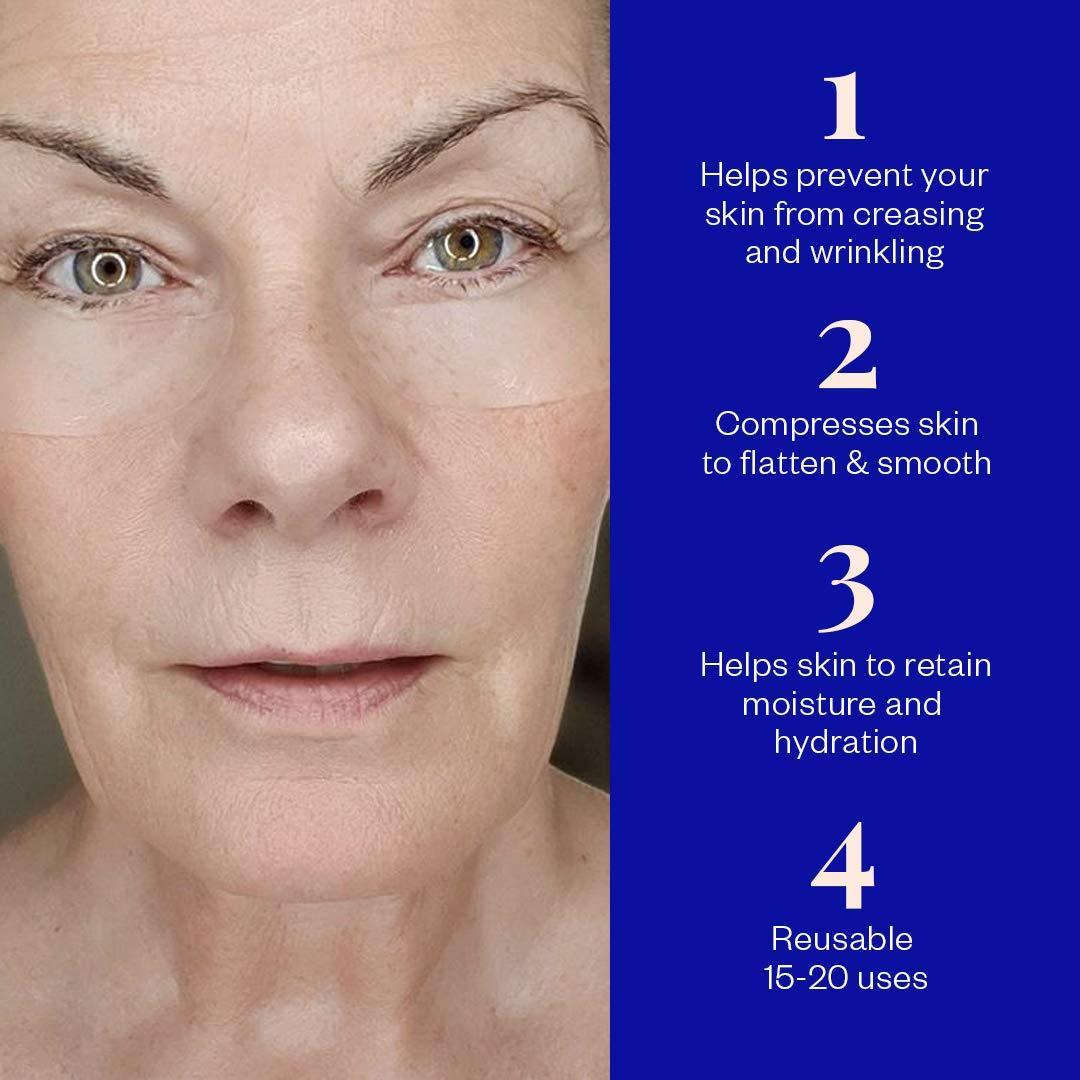 Wrinkles Schminkles Wrinkles Schminkles Faux-Tox Face Set: Silicone Patch Cleanser, Forehead Wrinkle Patches & Under Eye Wrinkle Patches