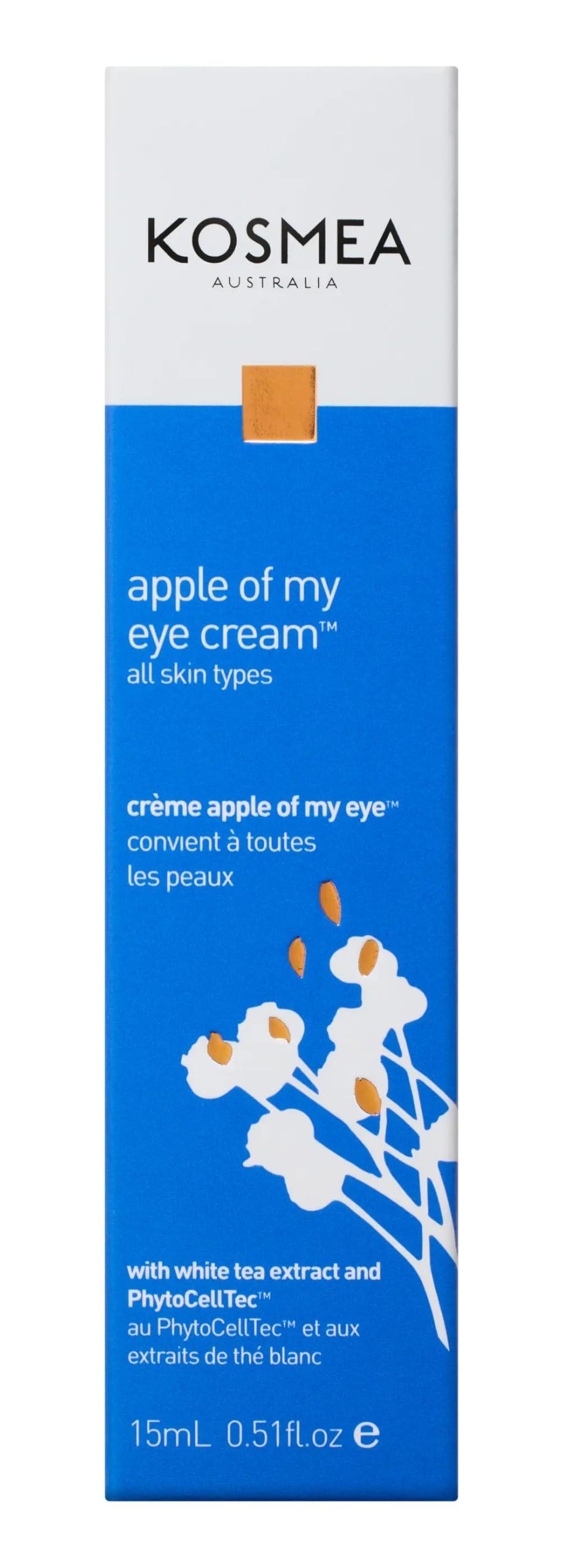 Kosmea Kosmea Apple Of My Eye - Advanced Complex Eye Cream Reduce Puffiness, Visably Brighten Dark Circles and Reduce Signs of Ageing - 0.5 fl oz