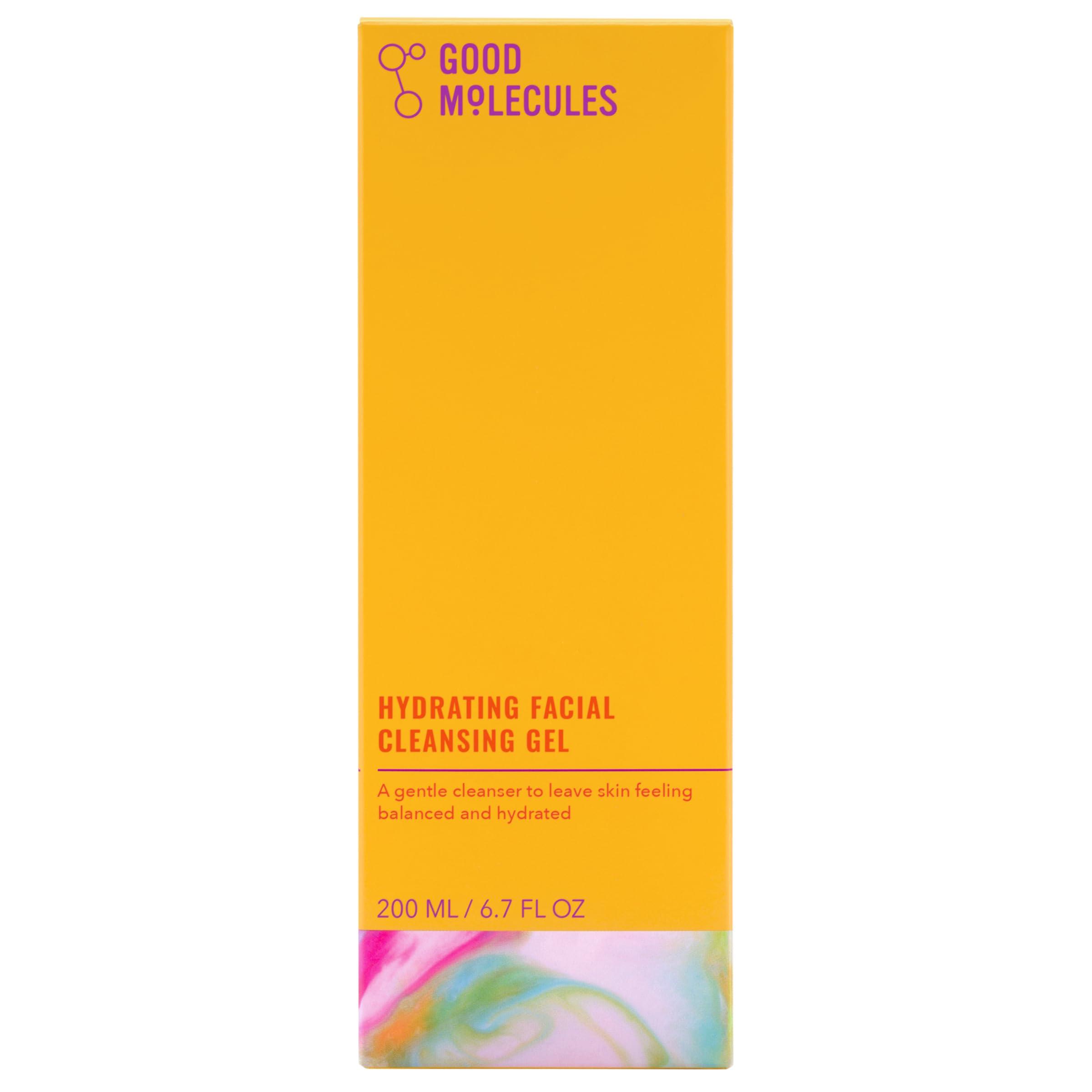 Good Molecules Good Molecules Hydrating Facial Cleansing Gel - Face Wash with Rosewater and Pineapple - Skincare for Face, Brighten, Cleanse and Moisturize
