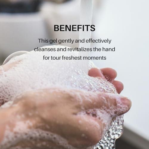 ROSLYN ROSLYN Aromatic Hand Wash, Scented Liquid Hand Soap, Pack of 1, 16.9 fl oz, Hinoki, 100% Vegan