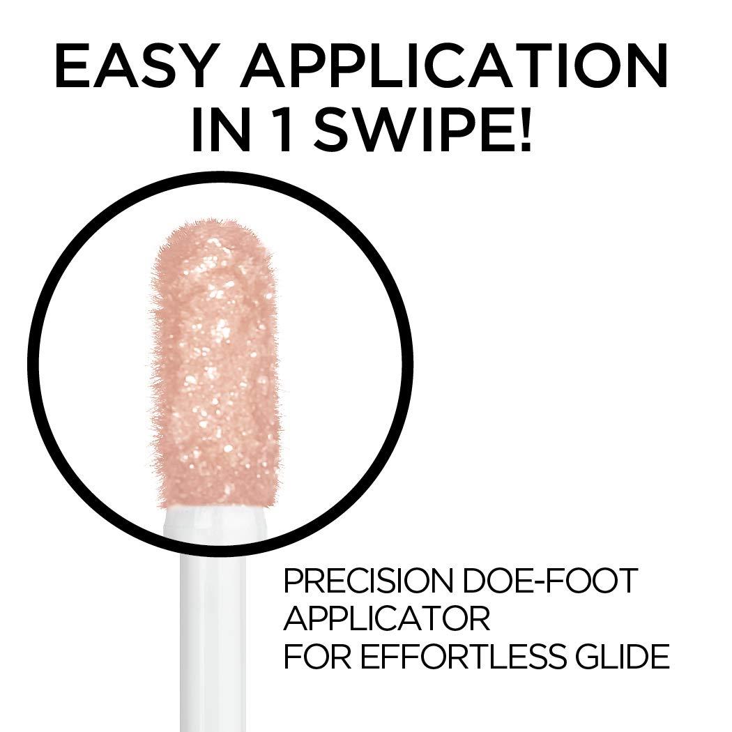 L'Oréal Paris L\'Oreal Paris Brilliant Eyes Shimmer Liquid Eye Shadow, Longwearing Lasting Shimmer, Crease Resistant, Flake-Proof, Precision Applicator, Quick Dry, Non-Greasy, Amber Sparkle, 0.1 oz.