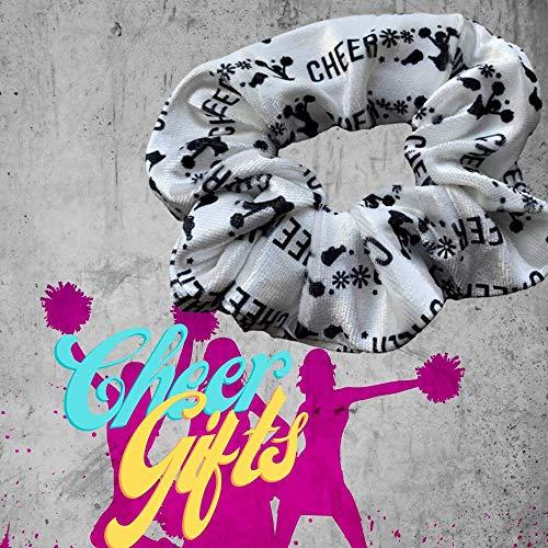 Infinity Collection Cheer Scrunchie- Girls Cheer Hair Accessories- Cheerleading Elastics for Cheerleaders & Cheer Teams