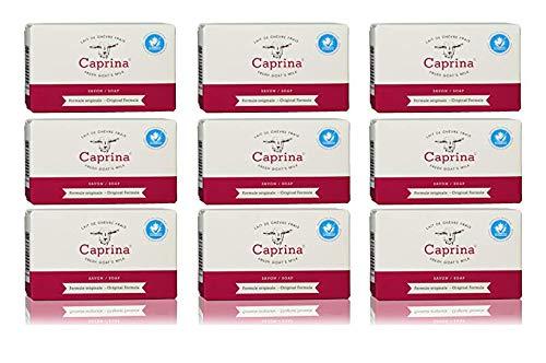 Caprina Caprina by Canus Fresh Goat's Milk Soap, Original (9 bars)