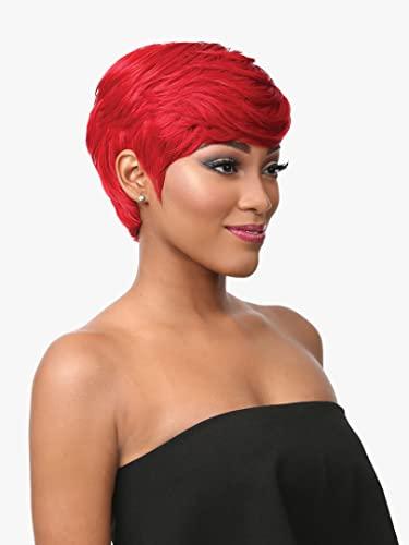 Sensationnel Sensationnel Empire bump weaving hairextension - trio 246 human hair short feather weave styling (30 LIGHTAUBURN)